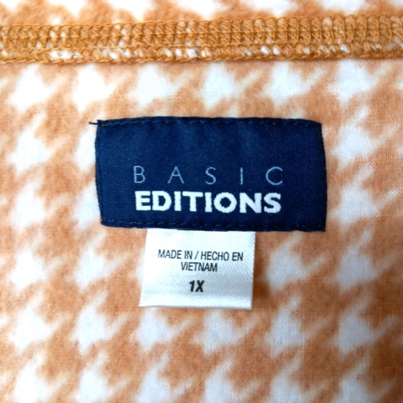 BASIC EDITIONS Fleece Sweater - Picture 4 of 6